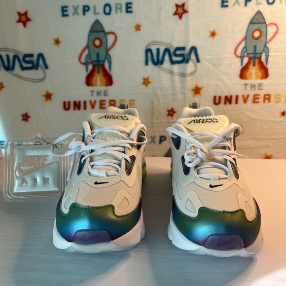 NIKE AIR MAX 200 20 GS SUMMIT WHITE - Picture 10 of 11